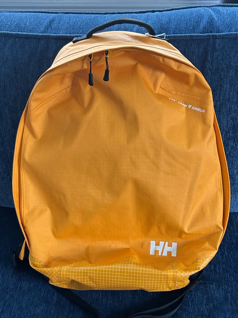 Helly Hansen Riptide Waterproof Backpack NWT $170 Orange Black Seam Shield